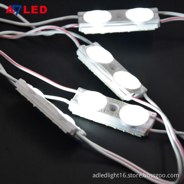 Adled Light SMD2835 90lm 0.96w 12v 2lens injection led module for channel led sign